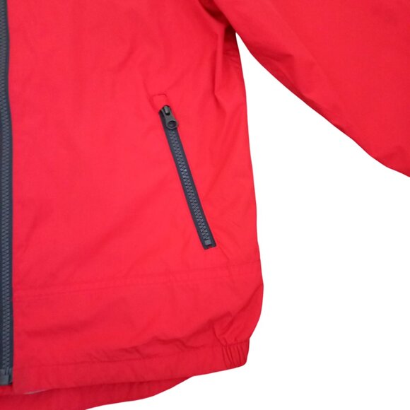 GAP Kids Red Hooded Windbreaker Jacket – Size L (10 Years) - Picture 4 of 11